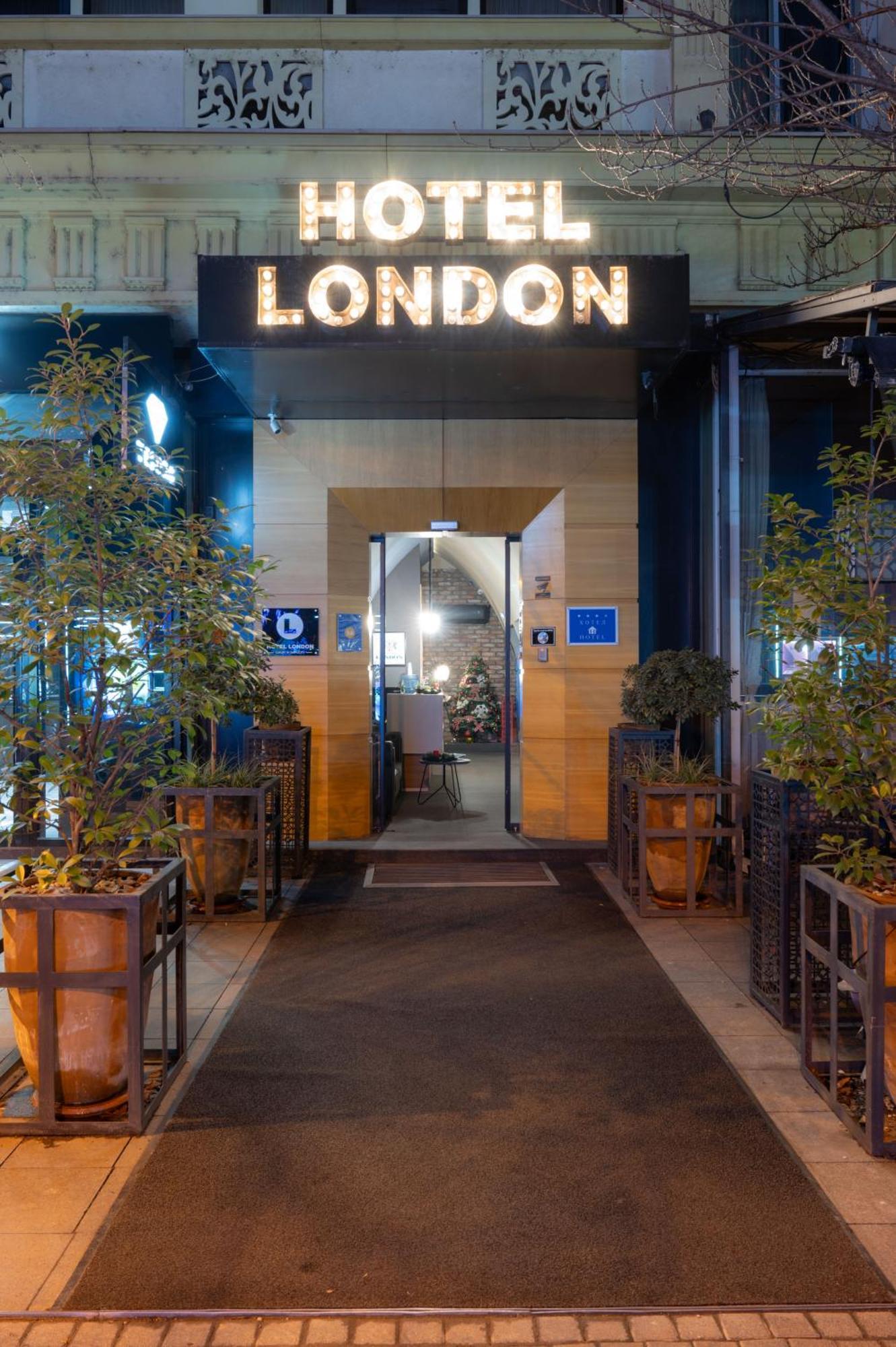 Hotel London B&B Skopje Exterior photo